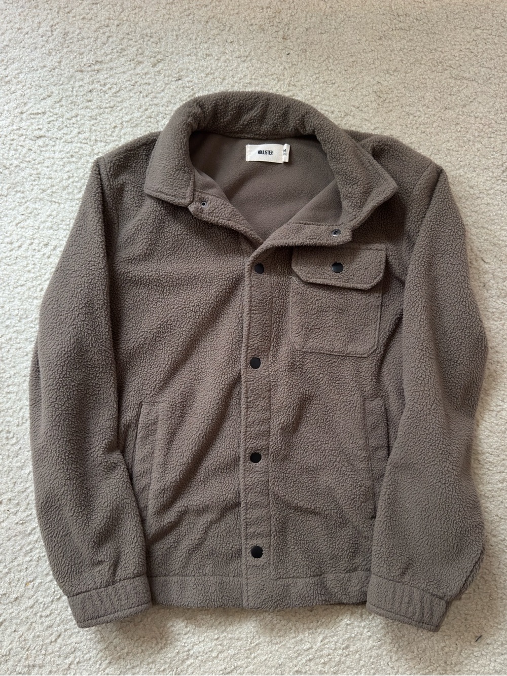 Hollister women's Sherpa shacket